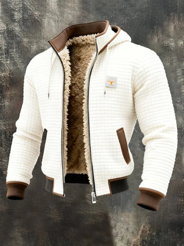 Chaqueta de polar acolchada