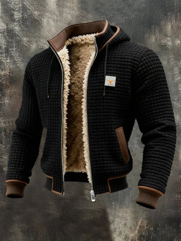 Chaqueta de polar acolchada