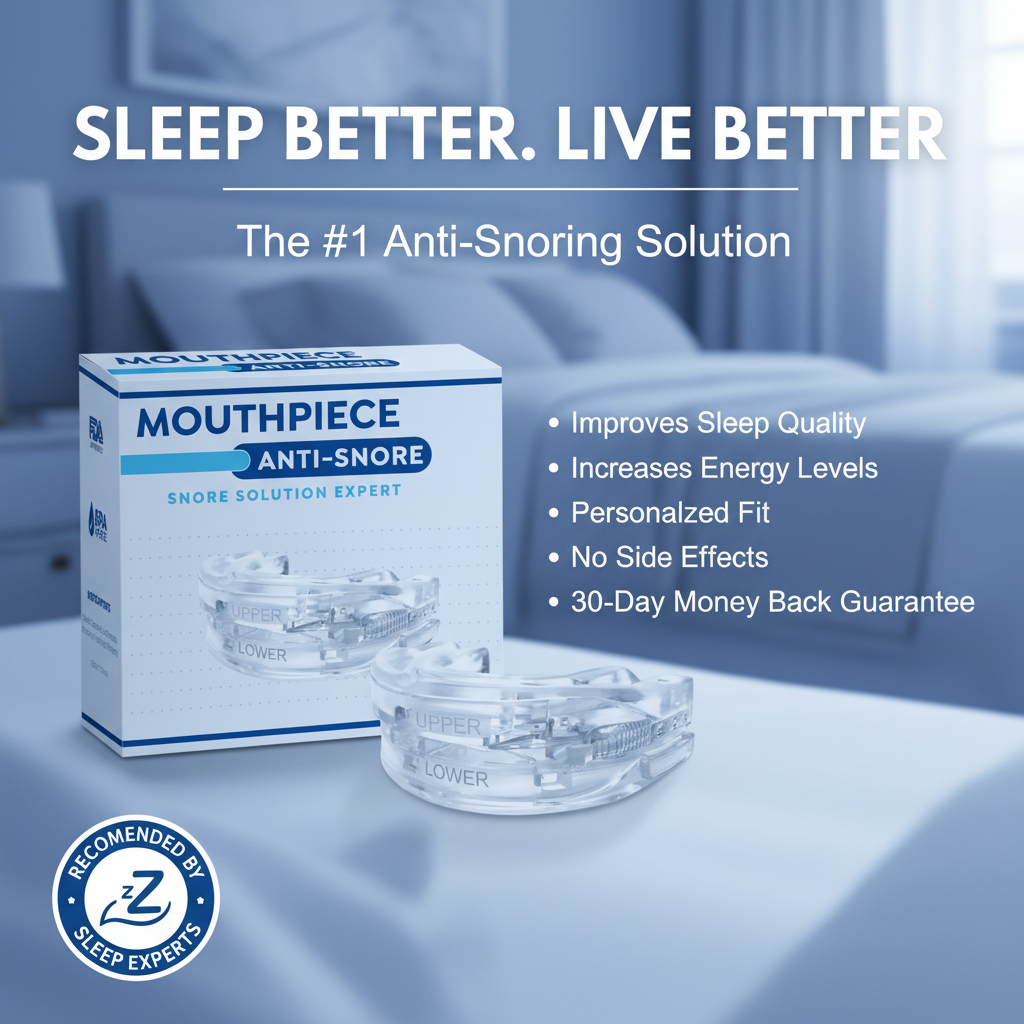 Mion™- Mouthpiece for snoring and sleep apnea