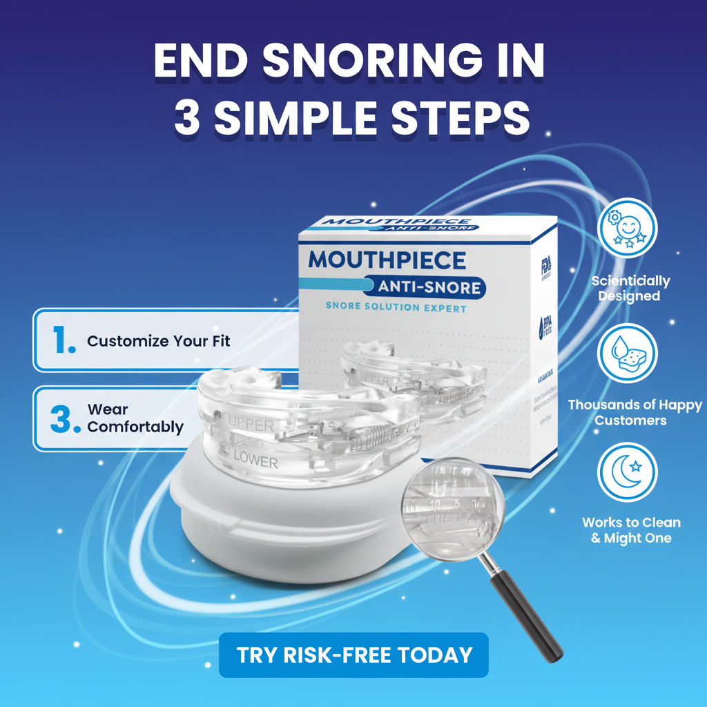 Mion™- Mouthpiece for snoring and sleep apnea